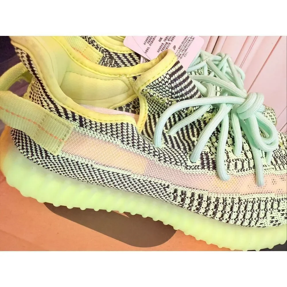 Adidas Yeezy Men's Boost 350 V2 Yeezreel Non-Reflective Sneaker Shoes Sz 8.5 NWT